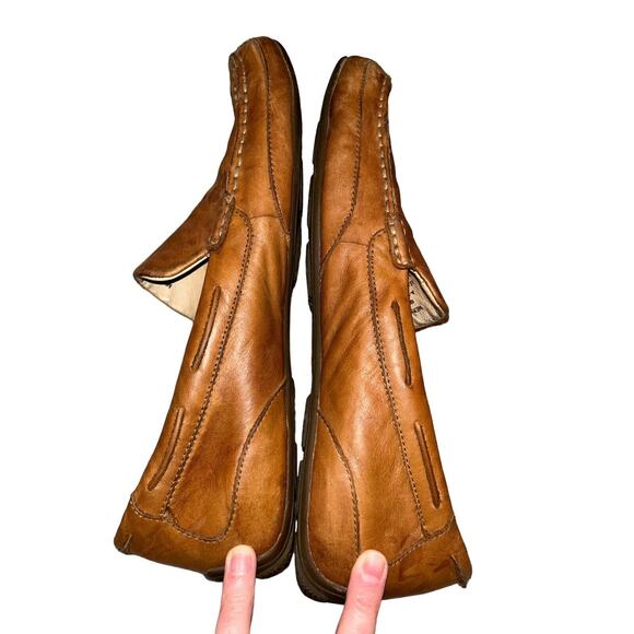 Sperry‎ Top Sider Mens Driving Moc Loafer Lt Brown Leather 0238311 Size 11M - Picture 6 of 11